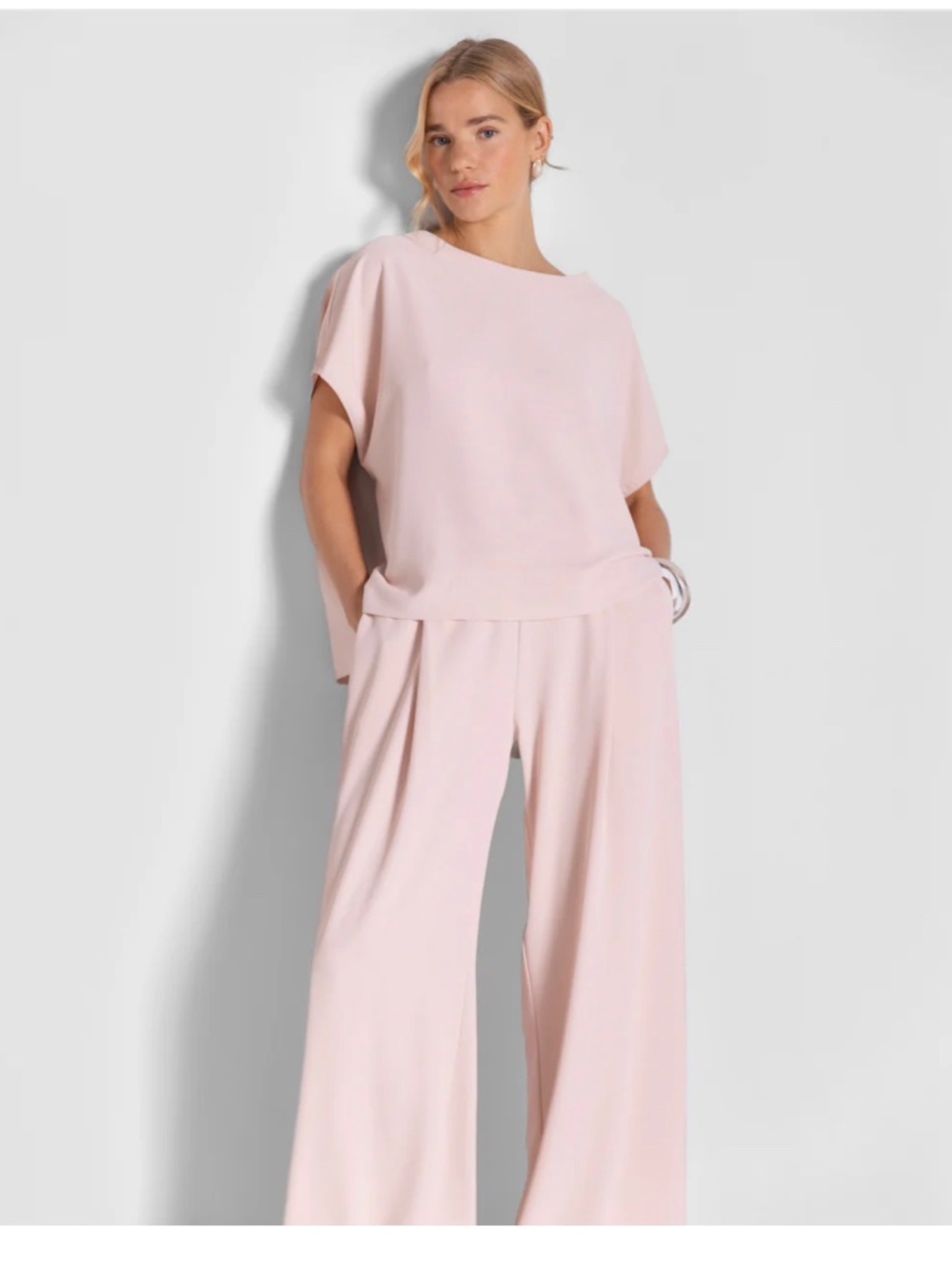 NWT JAKI London Gabriella Matching Set Dusty Pink XS Sold Out